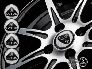Lotus Adesivi Cupola Custom Etichette Ruota Pregiate